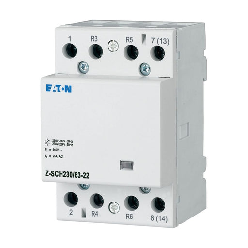 Eaton - Installationsschütz für Reiheneinbau Installationsschütz Z-SCH230/63-22 230VAC/63A/2Ö2S