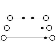 Phoenix Contact - Durchgangs-Reihenklemme Mehrstockklemme UT 6-3L 0,2-10qmm, B8,2mm gr