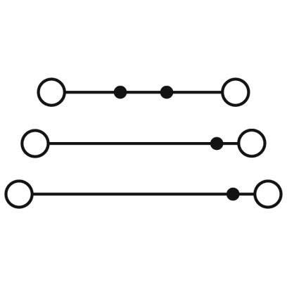 Phoenix Contact - Durchgangs-Reihenklemme Mehrstockklemme UT 6-3L 0,2-10qmm, B8,2mm gr