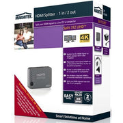 MARMITEK - Abzweiger und Verteiler HDMI Splitter MARMITEK Split312UHD 1Eingang/2Ausgänge