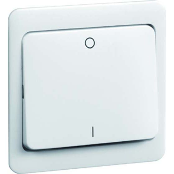 Peha - Abdeckung/Bedienelement für Installationsschalterprogramme Wippe D 80.642.02 Z WU 2pol., reinweiß