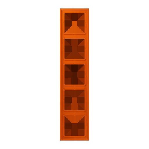 Jung - Abdeckrahmen Rahmen 5-fach LC 985 260 orange vif