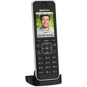 FRITZ - Schnurloses Telefon DECT Telefon FRITZ!Fon C6 Black schnurlos