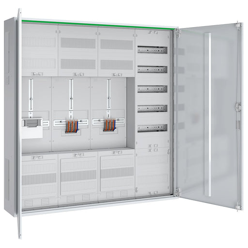 ABN - Zähler-Komplettschrank Zählerschrank ABNRS407Z0082 3Pkt 2Z