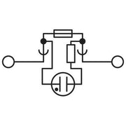 Phoenix Contact - Sicherungs-Reihenklemme Sicherungsreihenklemme UK 5-HESILA 250 N − 50 Stück