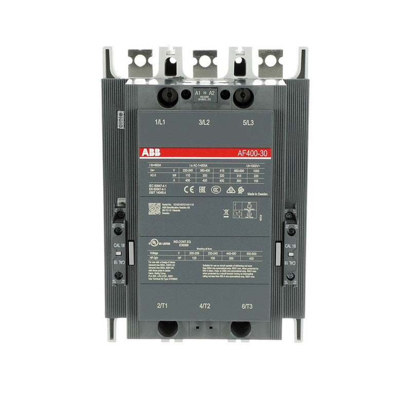 ABB Stotz S&J - Leistungsschütz zum Schalten von Wechselstrom Motorschütz AF400-30-22-70