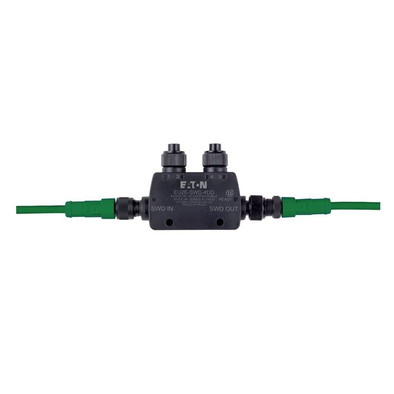 Eaton - Feldbus, Dez. Peripherie - Digitales Ein-/Ausgangs-Modul SWD T-Connector Ein-/Aus- EU2E-SWD-4DD-1 gabemodul 24V DC