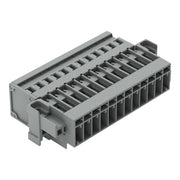 WAGO - Ein- und mehrpolige Klemmenleiste 1-Leiter-Stiftleiste 769-612/004-000 CAGECLAMP,4mm²,gr − 15 Stück