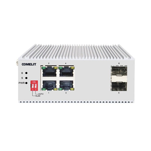 Comelit - Netzwerk Switch Netzwerk Switch IPSWP06N02A POESwitch,4POEPorts