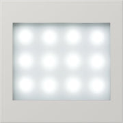 Jung - Beleuchtungseinsatz für Installationsschalterprogramme LED-Leselicht lichtgr LS 539 LG LED LW-12 weiße LEDs