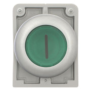 Eaton - Frontelement für Drucktaster Leuchtdrucktaste RMQ-Titan M30C-FDRL-G-X1 flach rastend bes