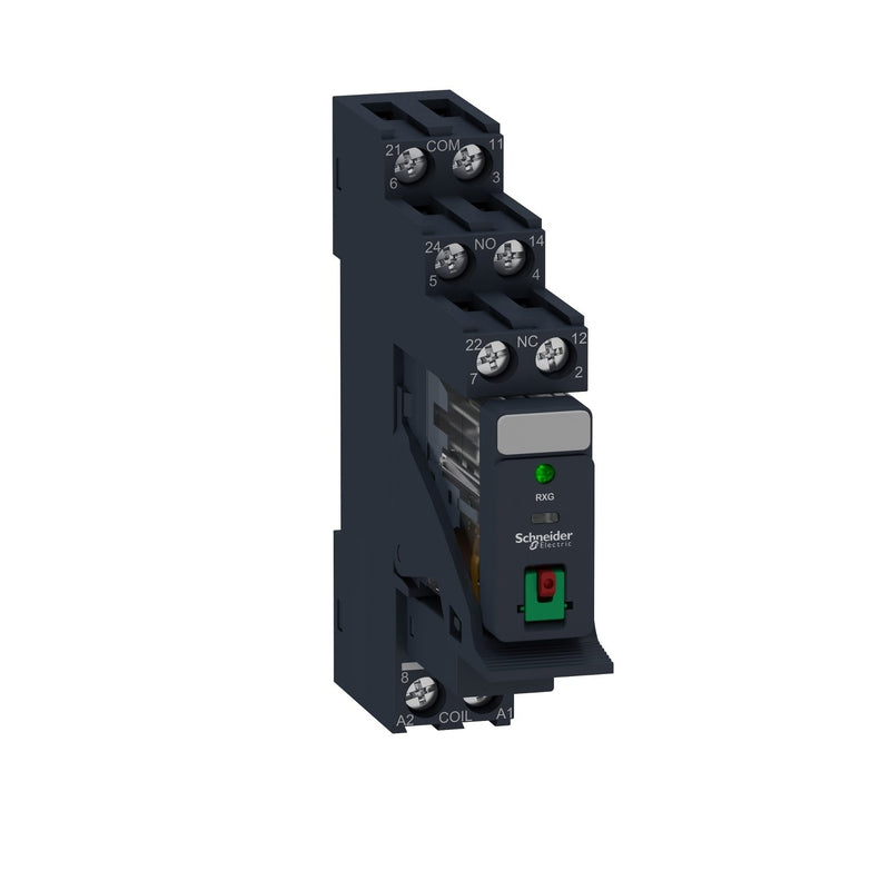 Schneider Electric - Schaltrelais Interface-Relais RXG22B7PV 2W 5A 24VAC − 30 Stück