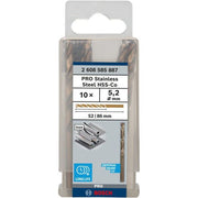 Bosch - Bohrer PRO Stainless Steel HSS-Co 2608585887 Spiralbohrer 5,2 x