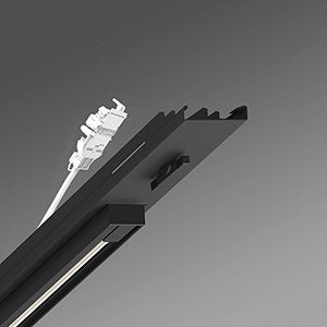 Regiolux - Geräteträger für Lichtbandsystem Stromschienenmodul SRGVD /0750 sw
