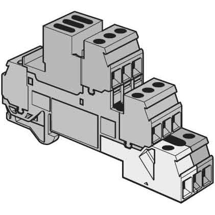 Krüger-Werke - Installations-Etagenklemme Klemme D4/6 LNTP1 gn-ge