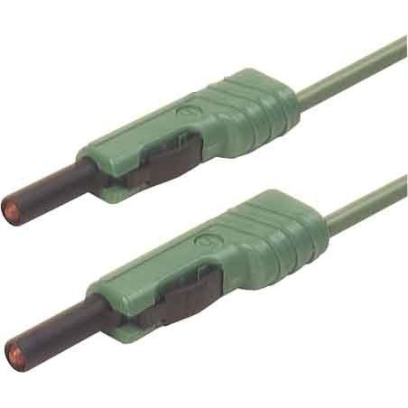 SKS Kontakttechnik - Zubehör/Ersatzteile für Prüf- und Messgeräte (Elektro) Meßleitung MLB 200/1 V gn − 25 Stück