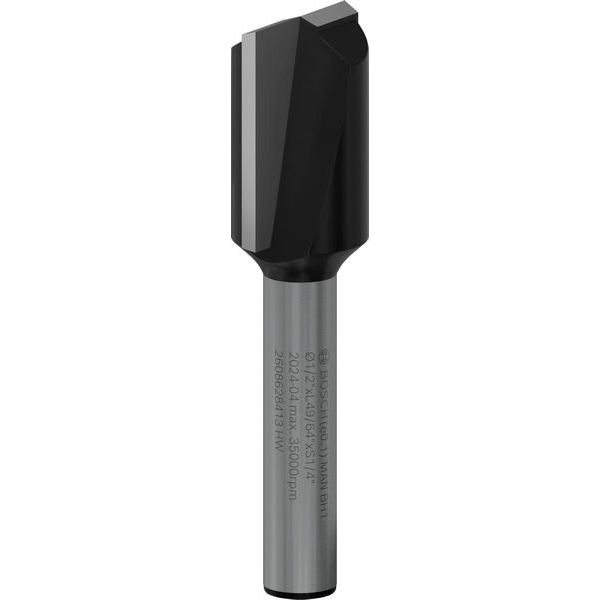 Bosch - Fräser PRO Nutfräser, 2608628413 zweischneidig 1/2