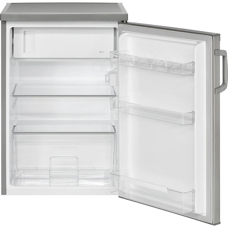 Bomann DA - Kühlschrank Kühlgerät m.GF KS 2194.1 inox-look 56cm,119L