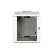 DIGITUS - Netzwerk-/Serverschrank Wandschrank mit Glastür DN-19 12U-6/6 RAL7035 HE 12
