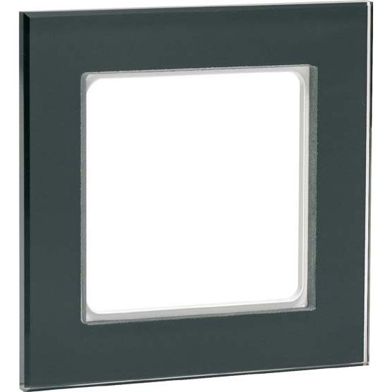 Peha - Abdeckrahmen Rahmen 1-fach sw-anth D 20.571.57.21 waage/senkrecht