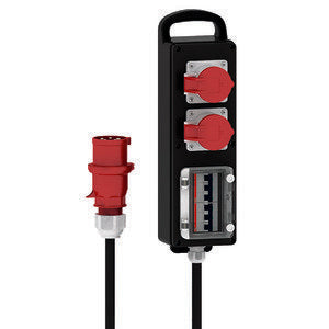 Bals Elektrotech - CEE-Steckdosen-Kombination (IEC 60309) Blockverteiler 53420