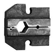 Telegärtner - Presswerkzeug Kabelschuhe/Verbinder, Aderendhülsen, Schirmanschluss Crimpeinsatz 100025887 1.38/3.25