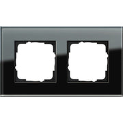 Gira - Abdeckrahmen 2f. sw-glas 021205 Esprit