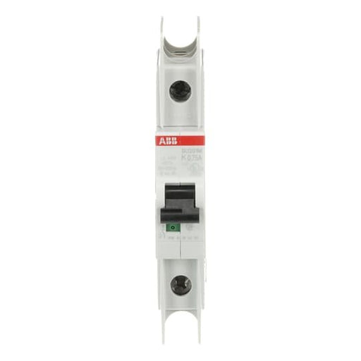 ABB Stotz S&J - Leitungsschutzschalter Sicherungsautomat SU201M-K0,75 10kA, 0,75A, 1P