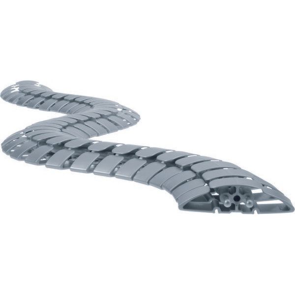 Bachmann - Flexibles Leitungsführungssystem Kabelschlange PRO 930.033 silber