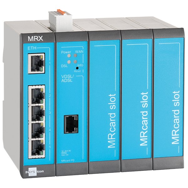 Insys - Netzwerk Router Industrierouter-LAN MRX5 DSL-B 1.0 5Ether-Ports 2Eing