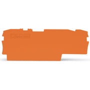WAGO - Abschluss- und Zwischenplatte für Reihenklemme Abschluss-/Zwischenplatte 2002-1792 1mm dick orange − 25 Stück