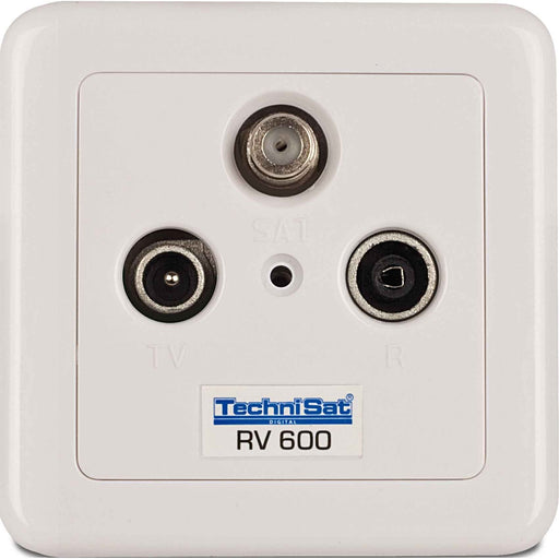 TechniSat - Antennensteckdose SAT-Durchgangsdose RV600-10 − 1 Stück by TechniSat

