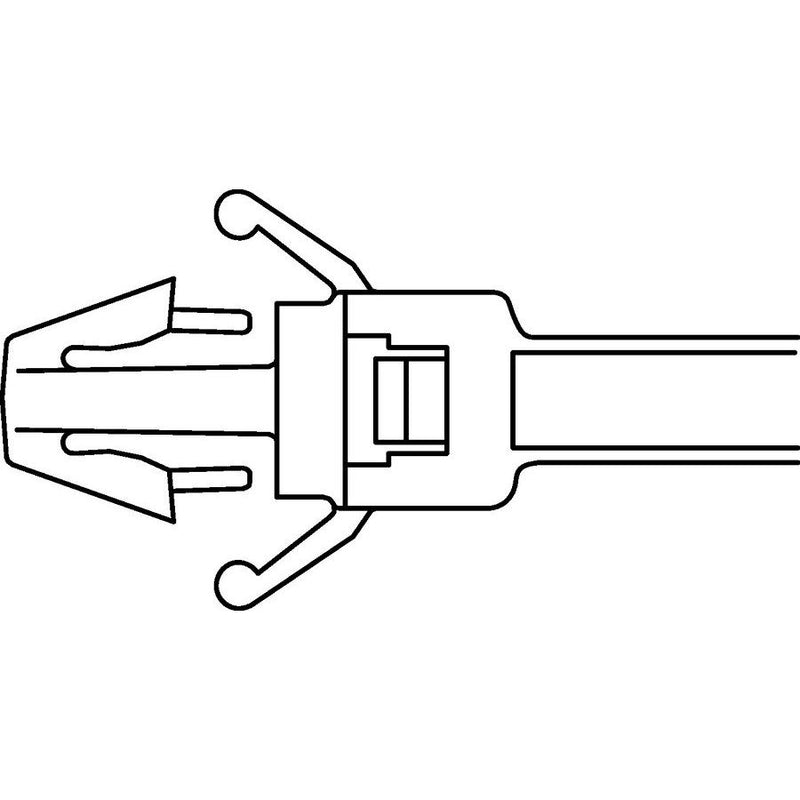 HellermannTyton - Kabelbinder Befestigungsbinder 115-01900 132x3 m − 100 Stück