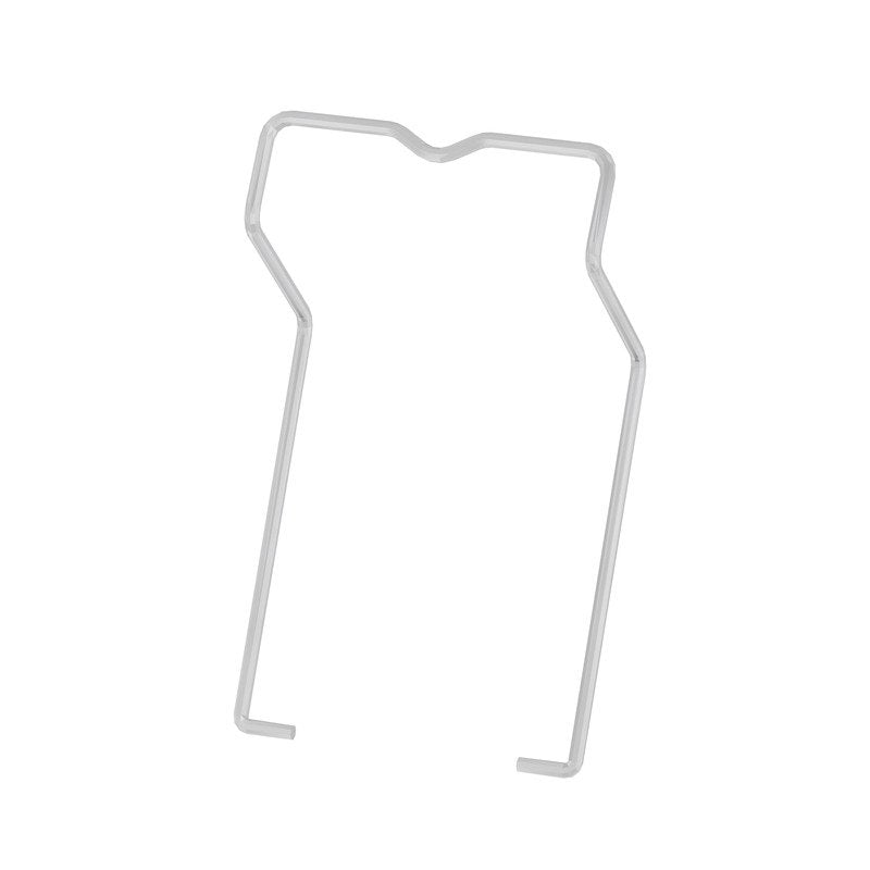 Weidmüller - Zubehör/Ersatzteile für Schaltrelais Haltebügel Relais DRM/DRL CLIP M Metall, D-SERIES − 10 Stück