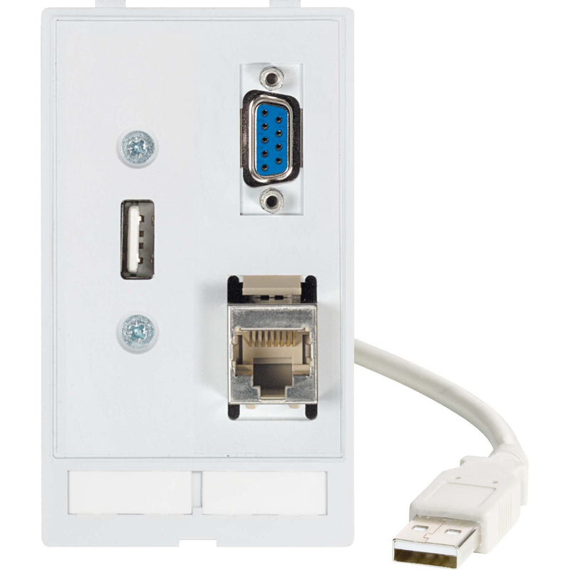 Murrelektronik - Einsatz/Abdeckung für Kommunikationstechnik Frontplattenschnittstelle 4000-68000-1400000 USB A, RJ45