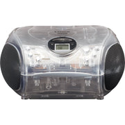 LENCO - Radio UKW-Radio m.CD SCD-24 transparent stereo,transparent
