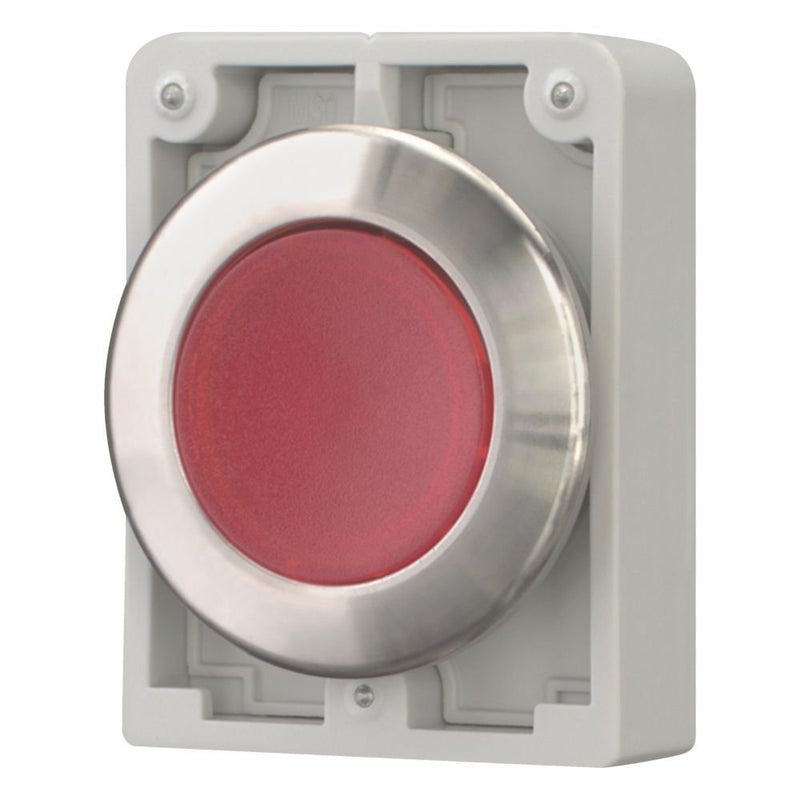 Eaton - Frontelement für Drucktaster Leuchtdrucktaste RMQ-Titan M30I-FDL-R flach tastend unbes