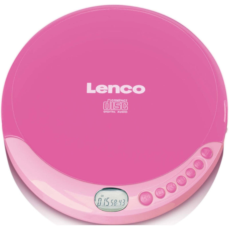 LENCO - CD-Player portable CD-Player CD-011 Pink portable,Ladef