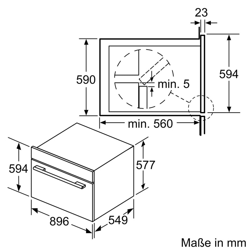 Bosch - Backofen EB-Backofen VBD5780S0