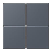 Jung - Abdeckung/Bedienelement für Installationsschalterprogramme Tastensatz 4fach LC 404 TSA 262 gris fonce 59
