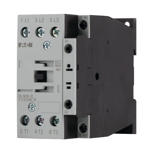 Eaton - Leistungsschütz zum Schalten von Wechselstrom Leistungsschütz 3polig DILM38-10(RDC240) 380/400V 18.5kW
