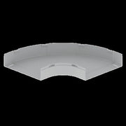 Unex - Bogen für Kabelrinne Flachbogen 90Grad 66430 lgr 100x400mm
