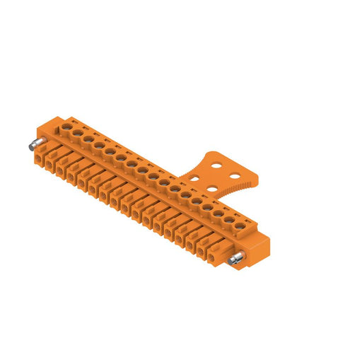 Weidmüller - Kabelsteckverbinder für Leiterplattensteckverbinder Verbinder 3.81mm BCZ 3.81/#1236700000 − 50 Stück