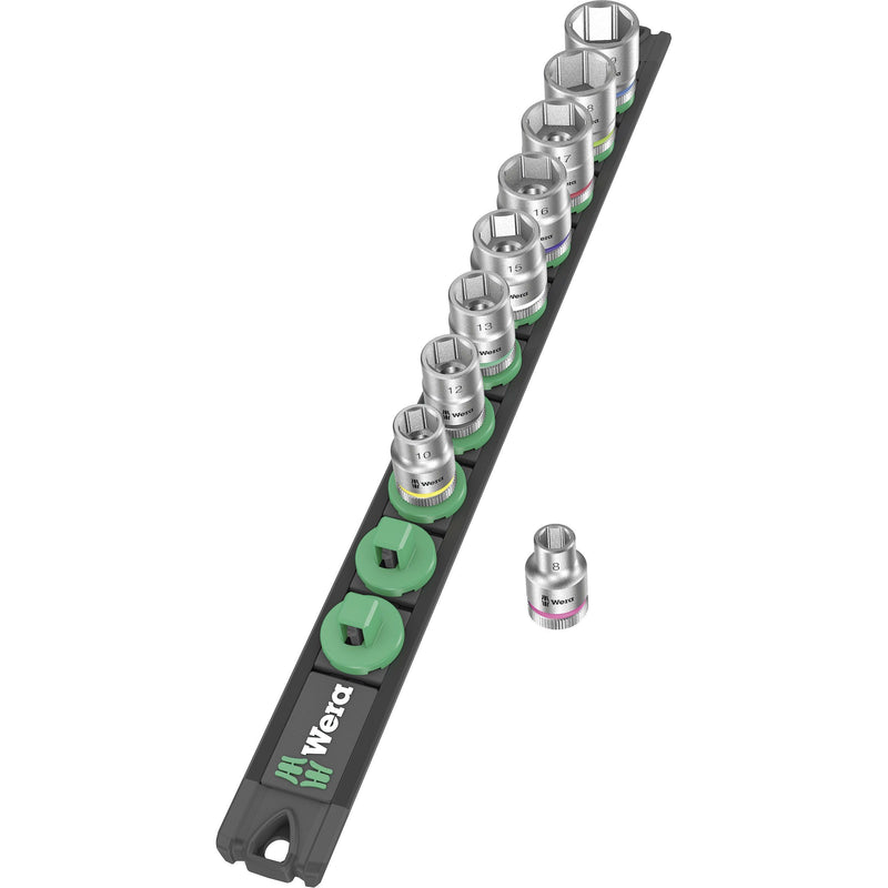 Wera - Steckschlüsselset Nuss-Magnetleiste 05005430001 B 4