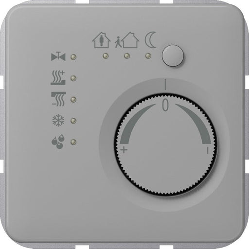 Jung - Bussystem-Raumtemperaturregler KNX Stetigregler gr CD 2178 TS GR mit int.Busankoppler