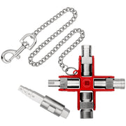 Knipex - Schlüssel für Gehäuse/Schränke Bau-Schlüssel 00 11 06 V01 Universal