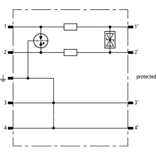 DEHN - Überspannungsableiter für Informations-/MSR-Technik Überspannungsabl.-Modul BSP M2 BD HF 24 f.BLITZDUCTOR SP