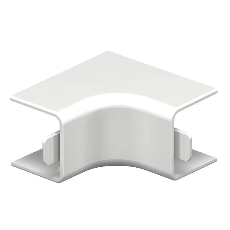 OBO Bettermann - Inneneck für Leitungsführungskanal Inneneckhaube WDK HI20020RW 20x20mm − 4 Stück