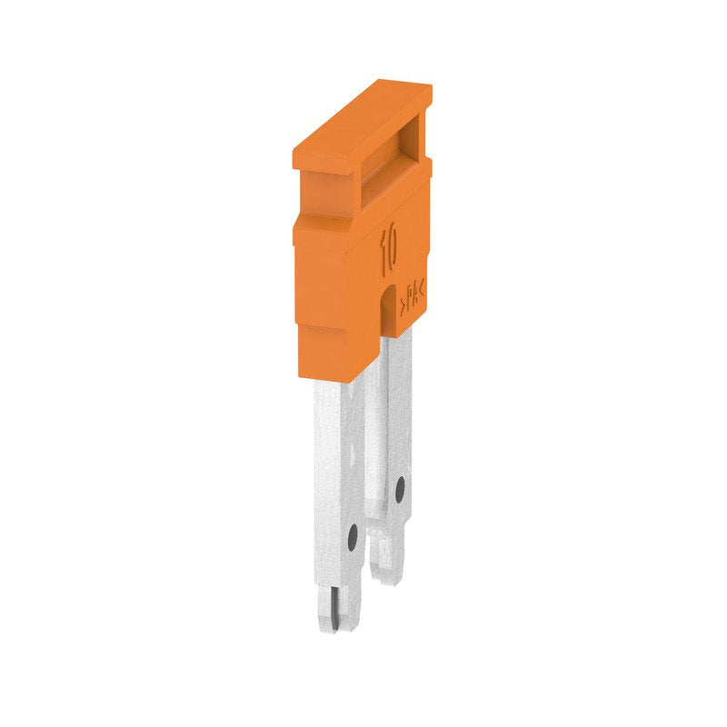 Weidmüller - Querverbinder/Brücker für Reihenklemme Querverbinder ZQV 10N/2 Zubehör f.A-Reihe − 25 Stück