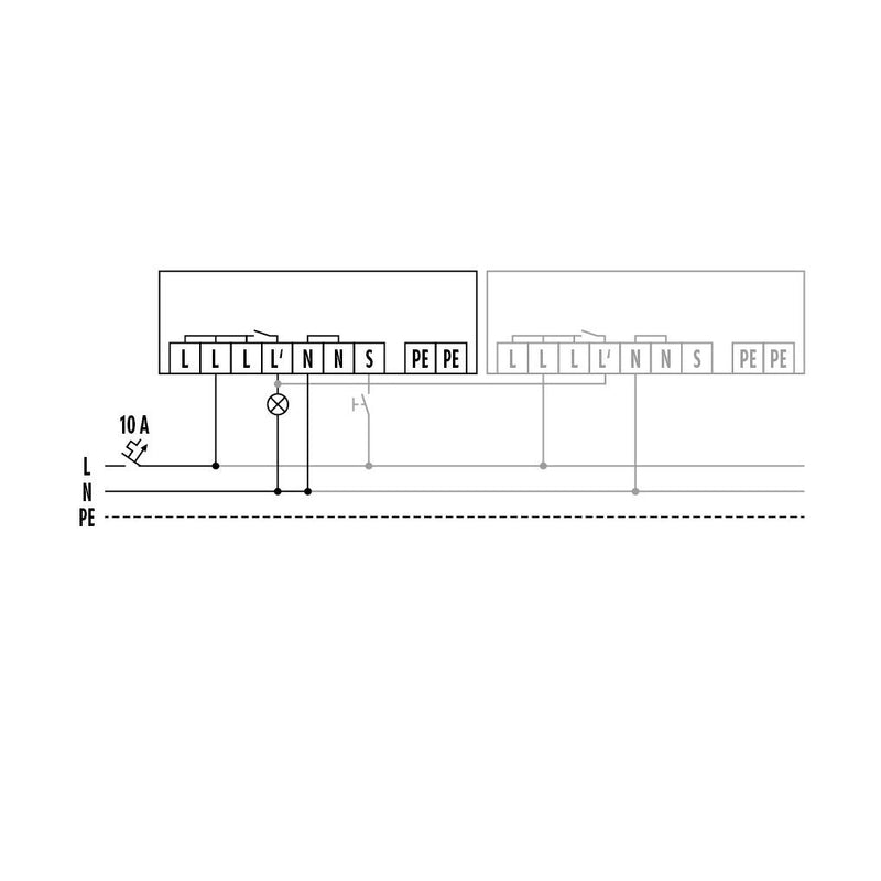 ESYLUX - Bewegungsmelder/Präsenzmelder komplett Präsenzmelder BASIC EX #EB10431821 Deckeneinbau